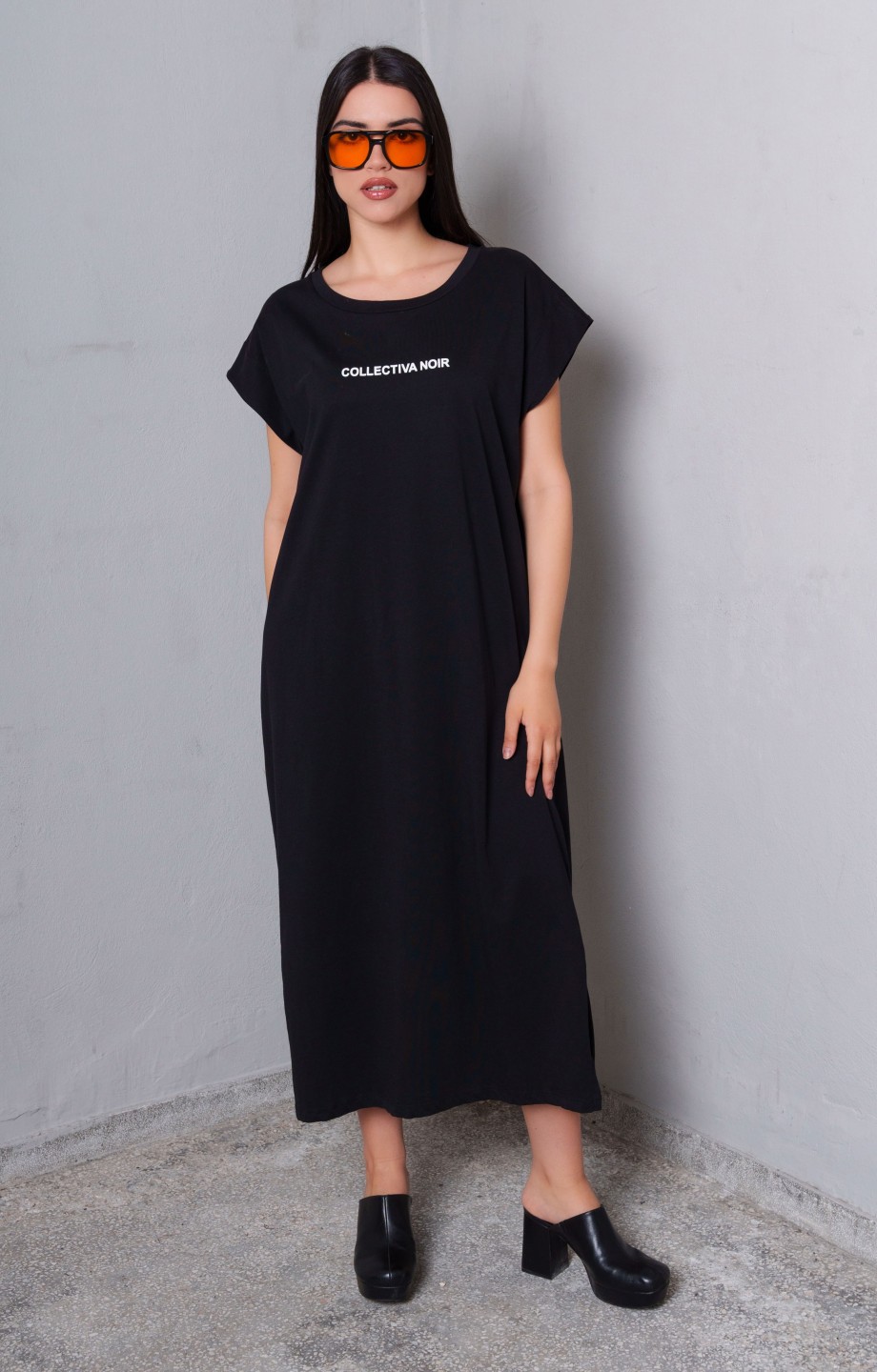 LOGO MAXI DRESS