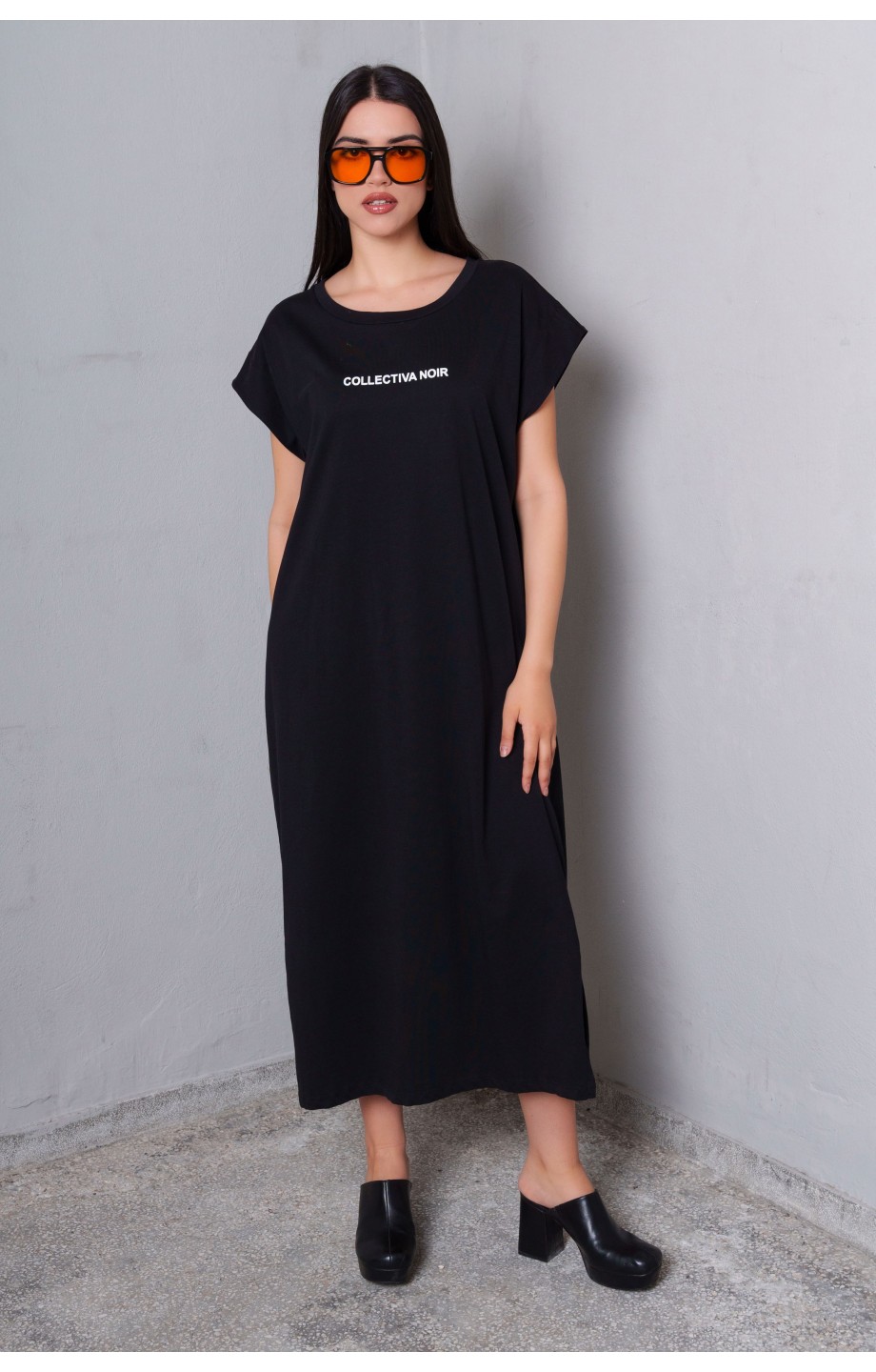 LOGO MAXI DRESS