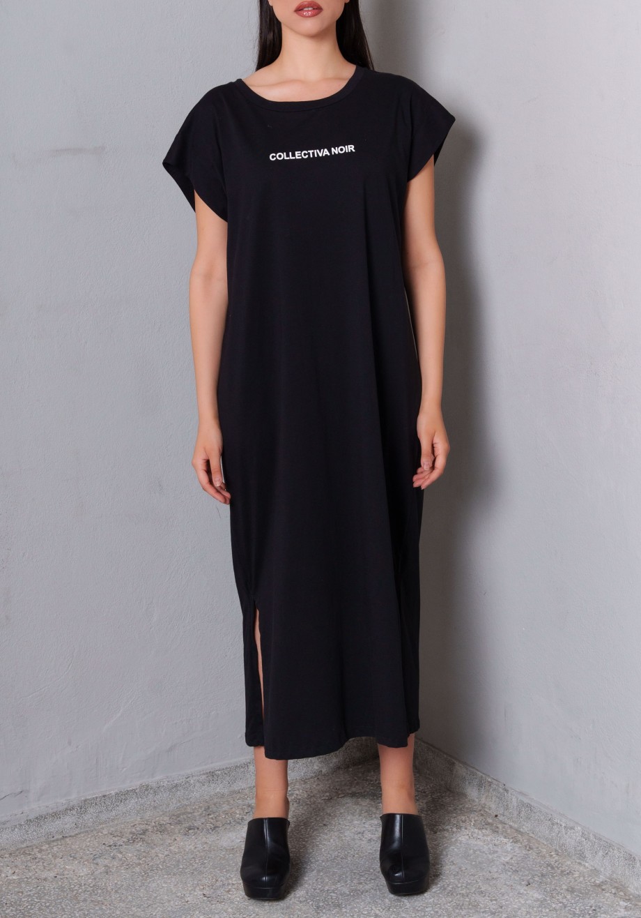 LOGO MAXI DRESS