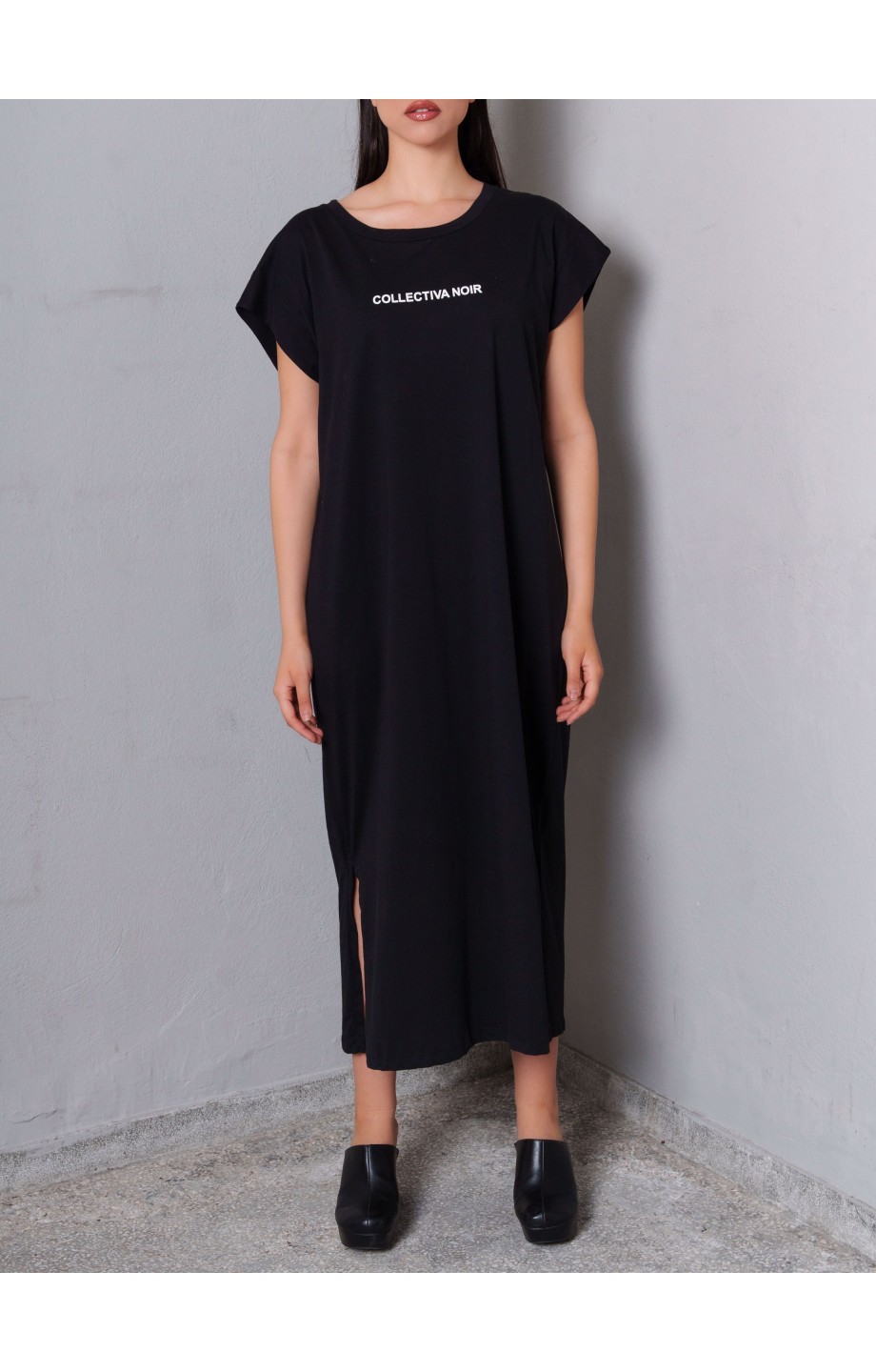 LOGO MAXI DRESS