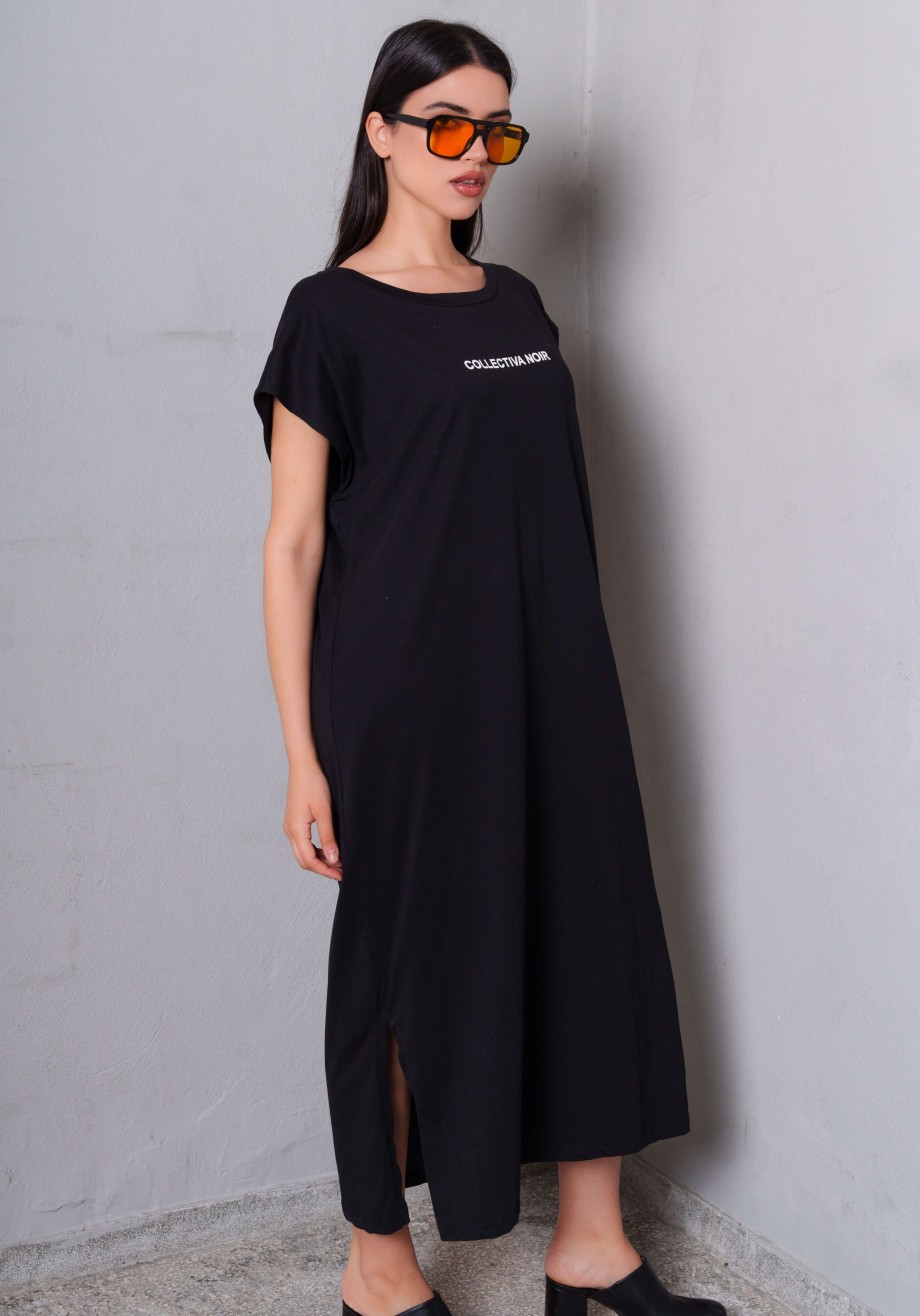 LOGO MAXI DRESS