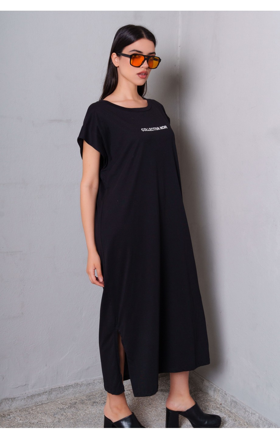 LOGO MAXI DRESS