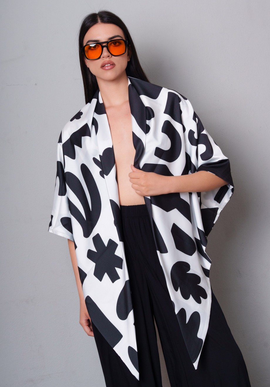 CN LOGO CLAY SCARF